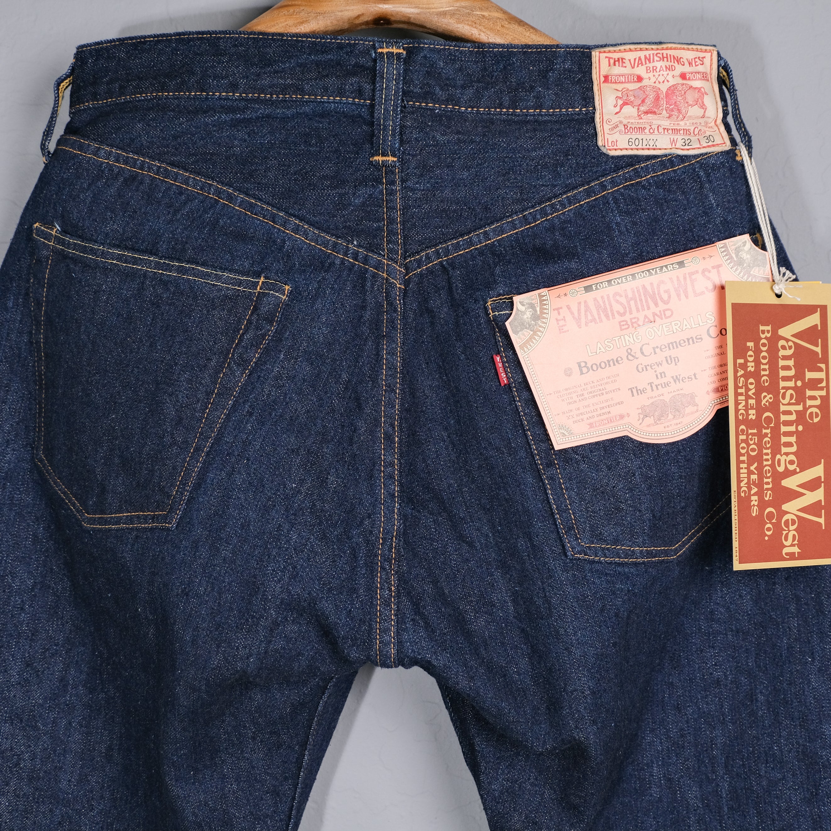 Freewheelers - The Vanishing West Lot-601XX Denim 1951 Model – BROGUE
