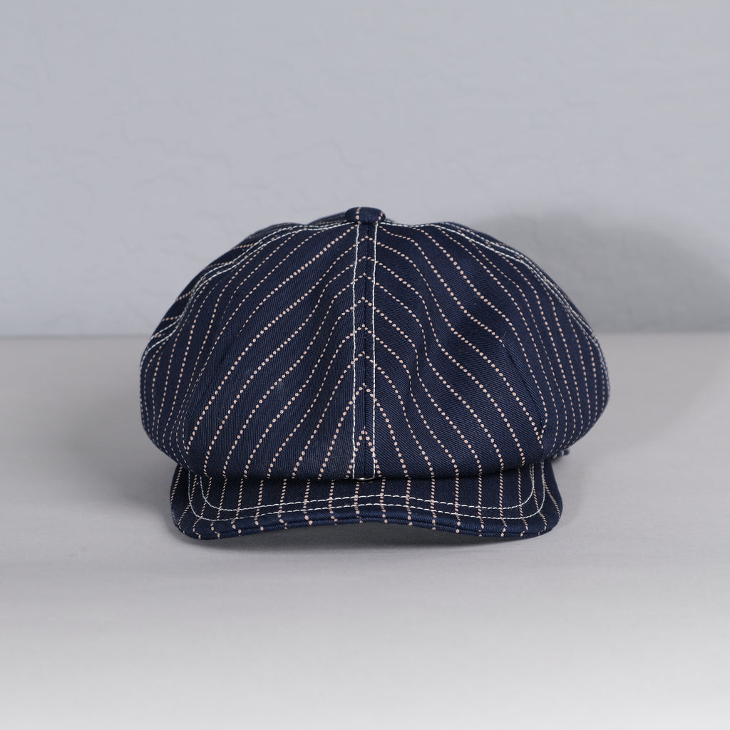 Freewheelers " Cassady " Indigo Wabash Stripe Hat