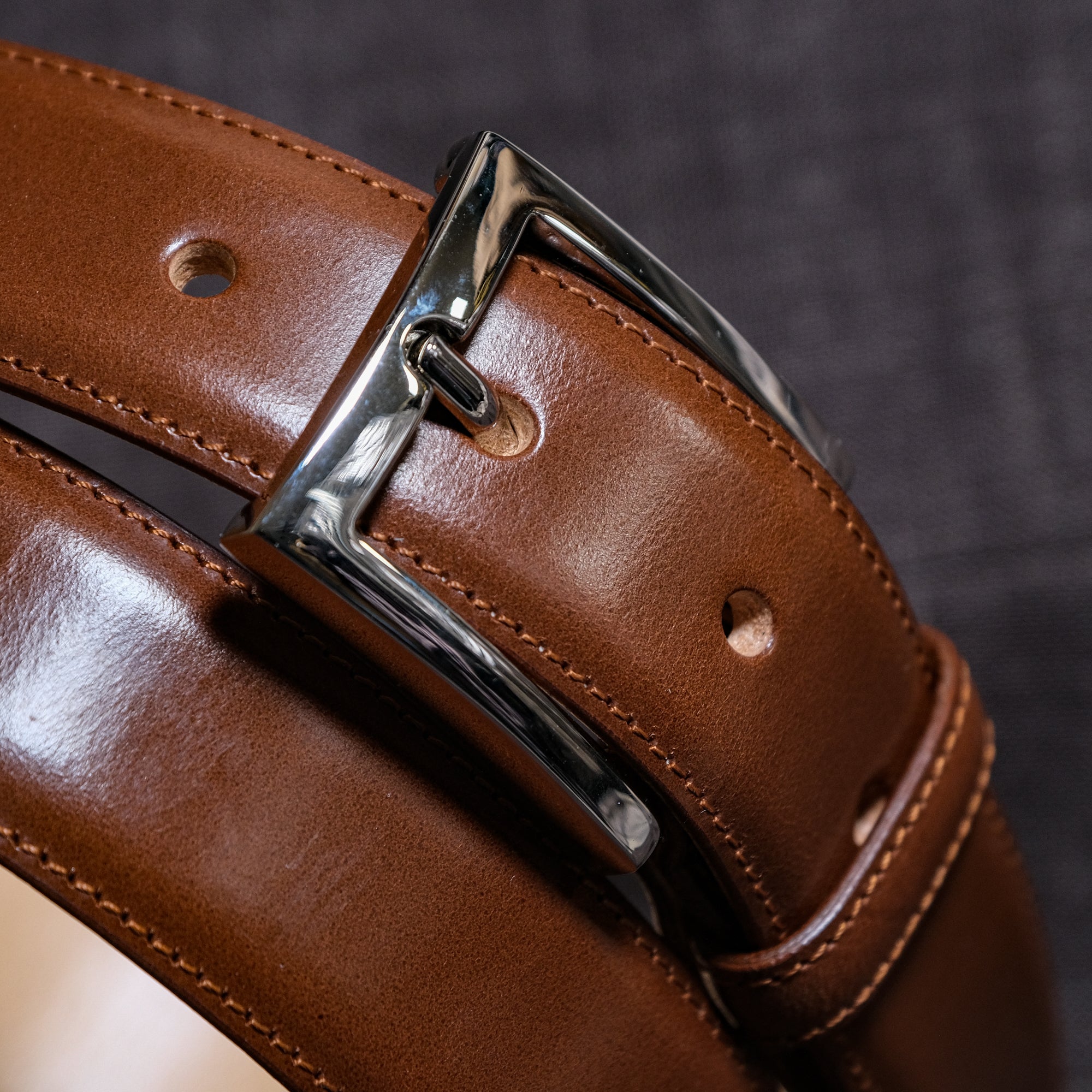 Kreis for Brogue Brown Saddle Leather Belt – BROGUE