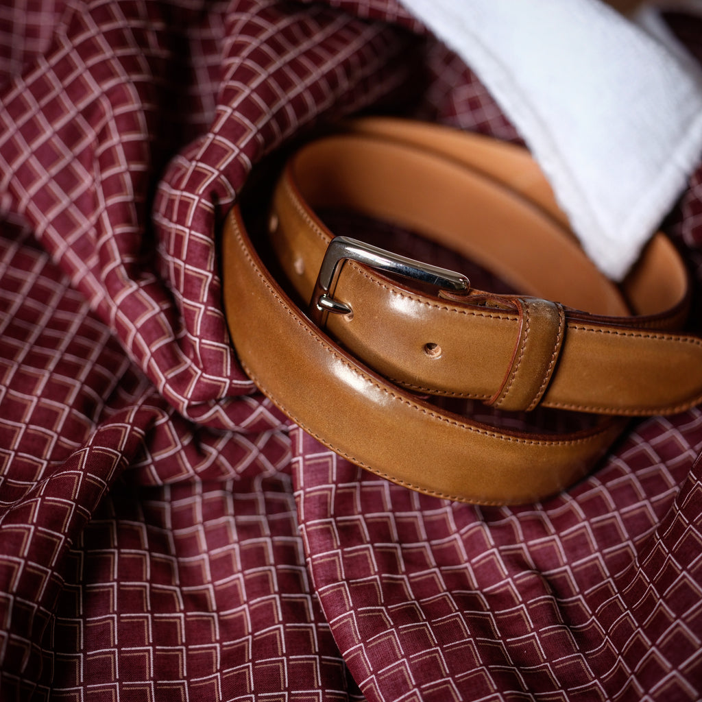 Kreis Bourbon Shell Cordovan Belt