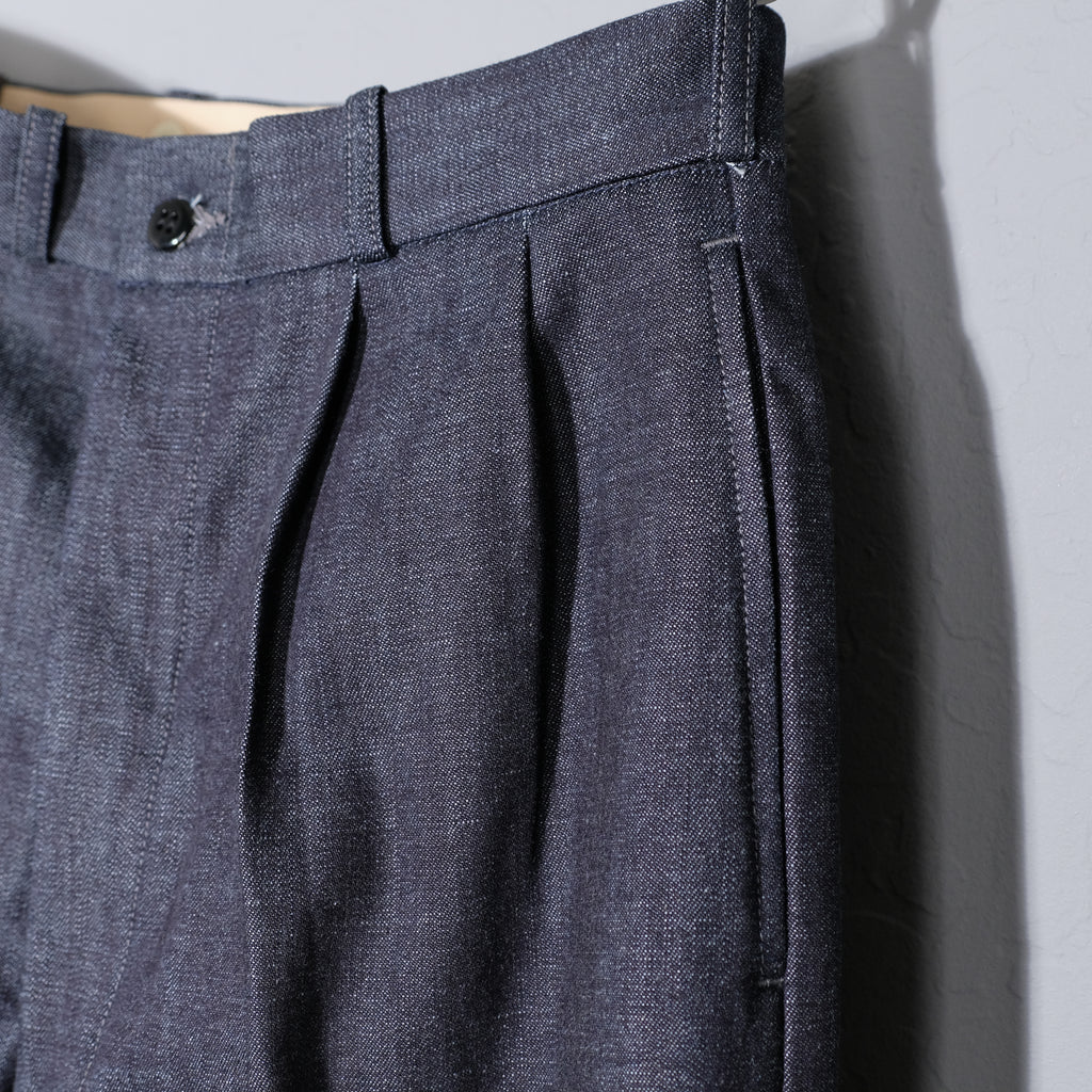 Belafonte Ragtime Denim Pleated Trousers