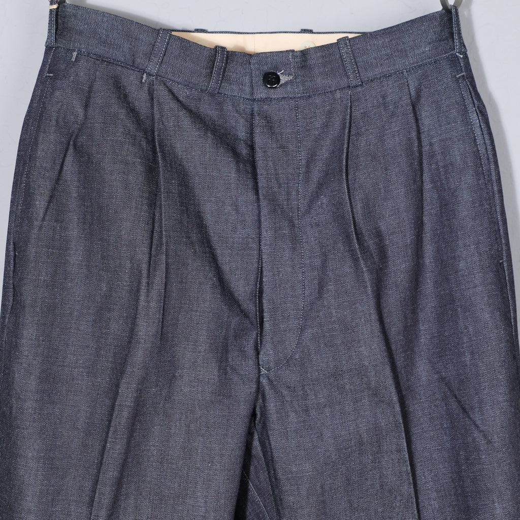 Belafonte Ragtime Denim Pleated Trousers