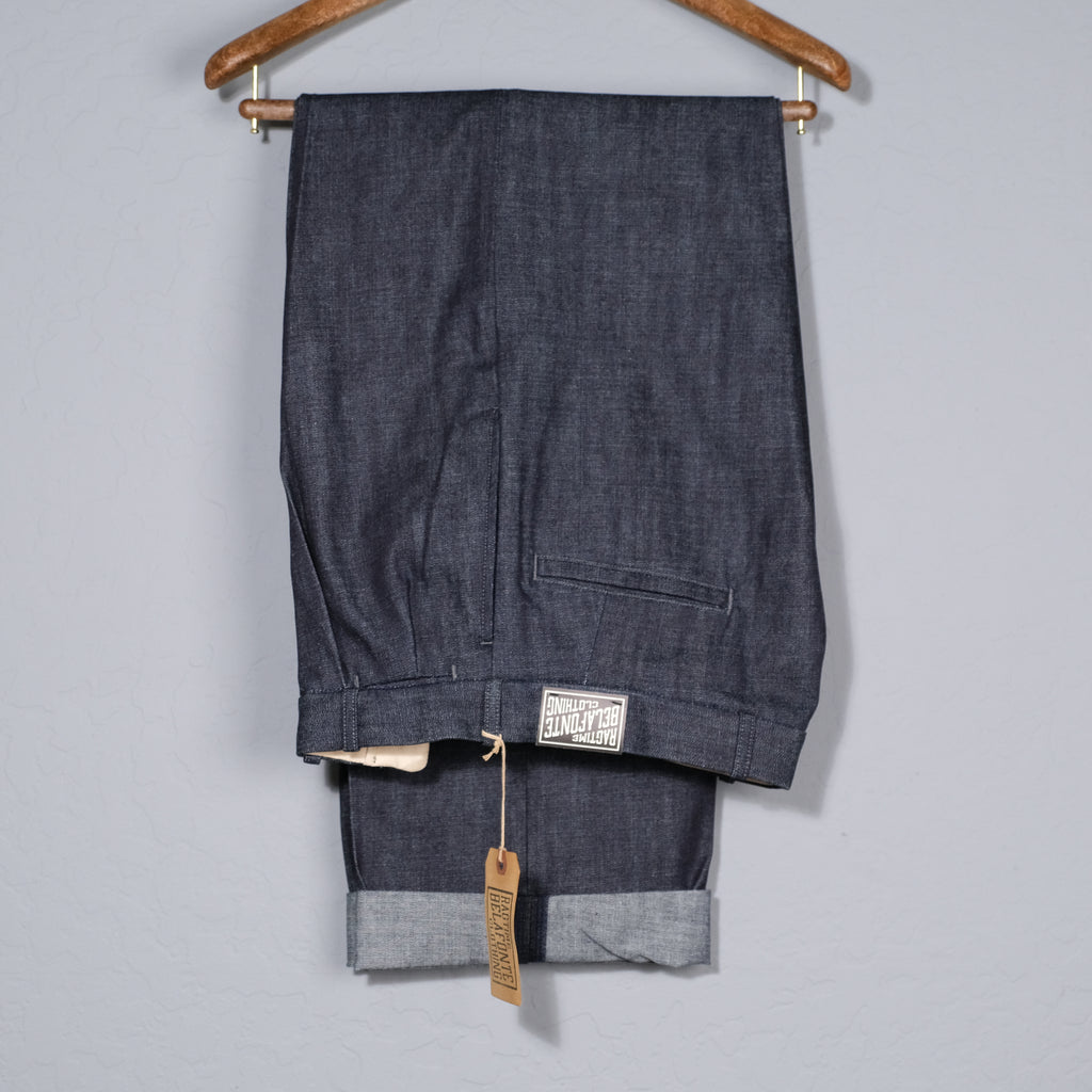 Belafonte Ragtime Denim Pleated Trousers