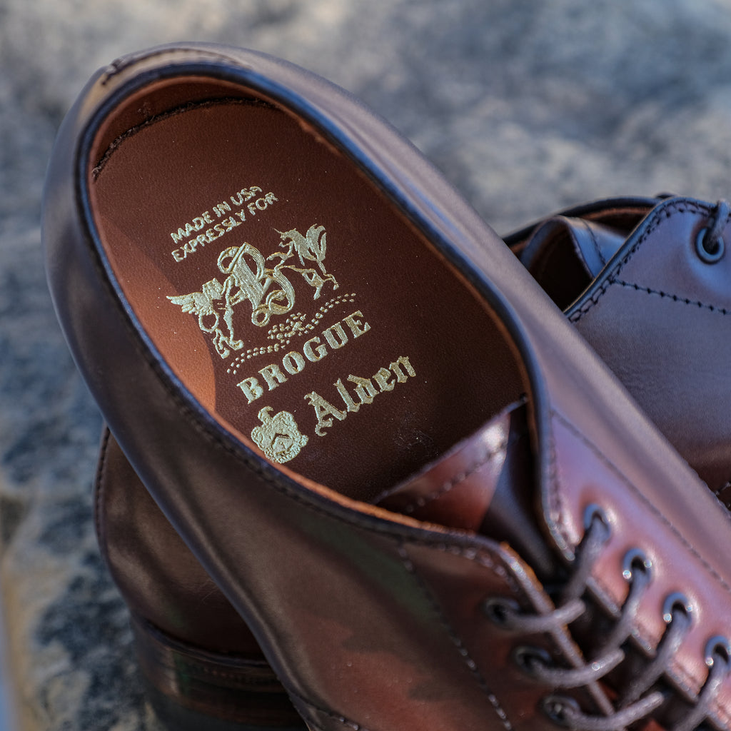 Alden x Brogue Boonville Algonquin Blucher