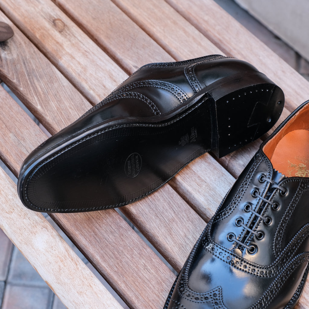 Alden x Brogue Menlo Bal (Black Shell)