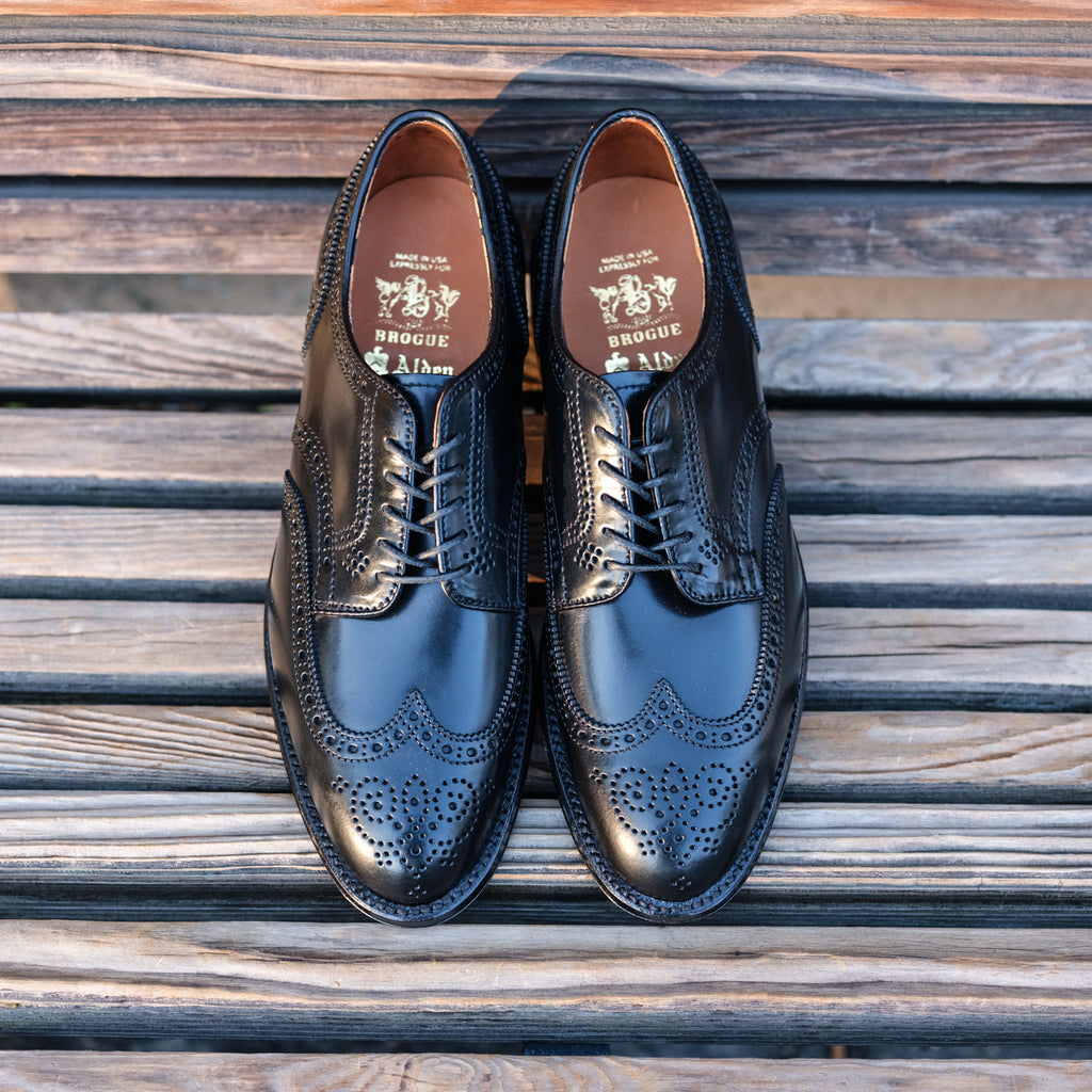 Alden x Brogue Classic Short Wing Blucher
