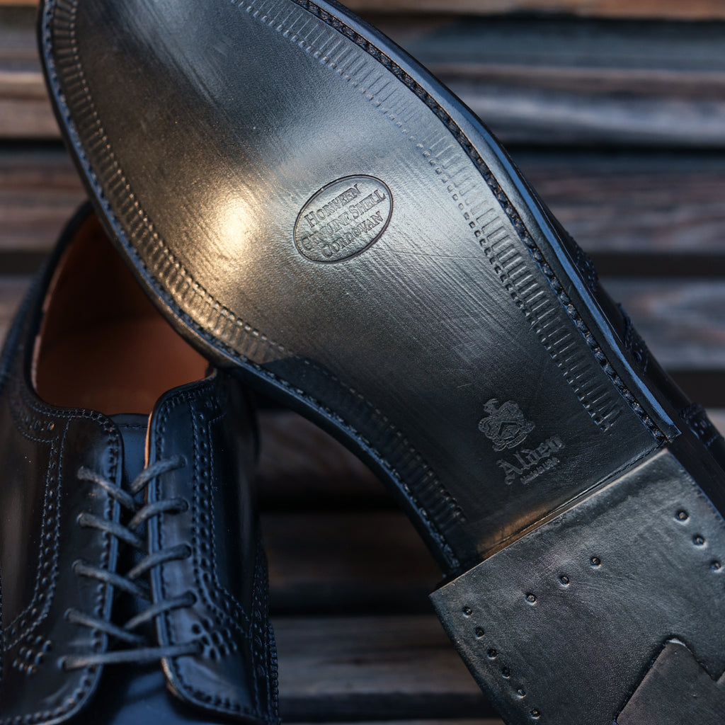 Alden x Brogue Classic Short Wing Blucher