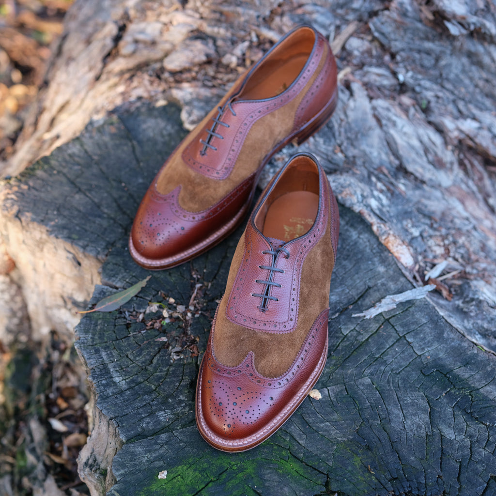 Alden x Brogue Spectator Shoe