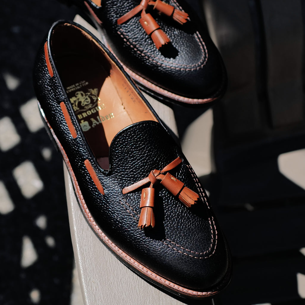 Alden x Brogue Torii Tassel Moccasin