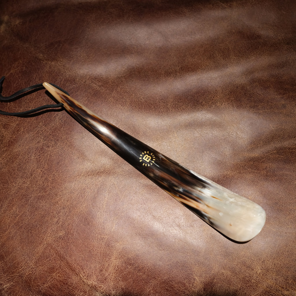 12" Small Horn Tip End Shoehorn