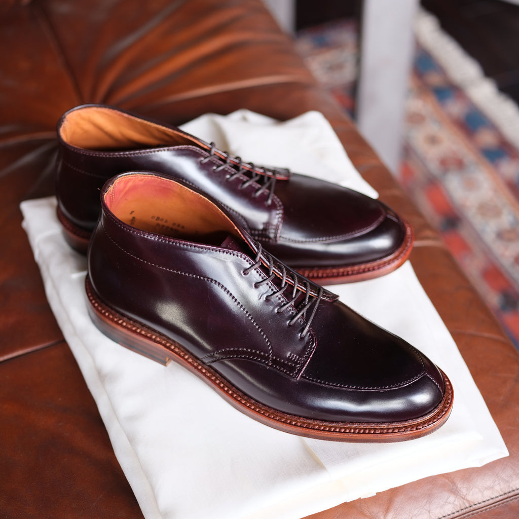Alden x Brogue V-Tip Chukka Boot (Color 8)