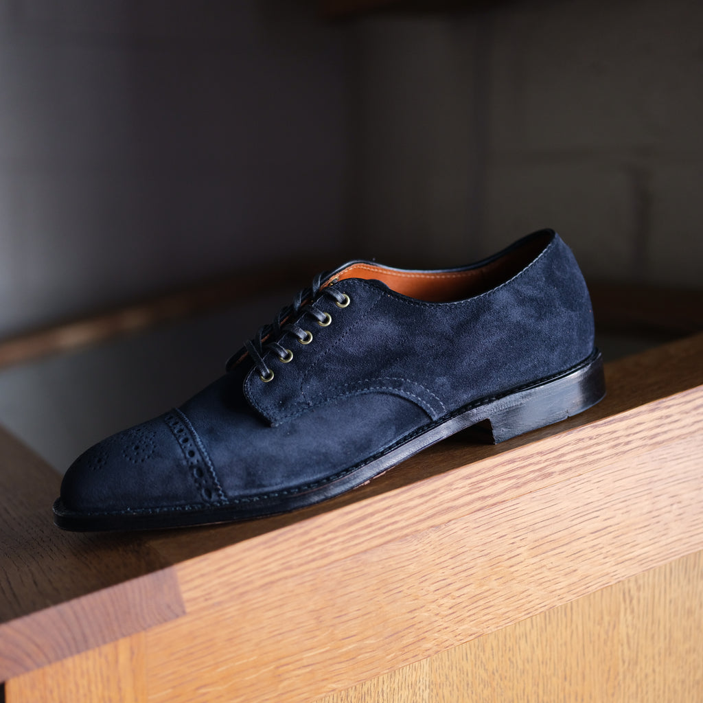 Alden x Brogue "Blue Suede Shoes"