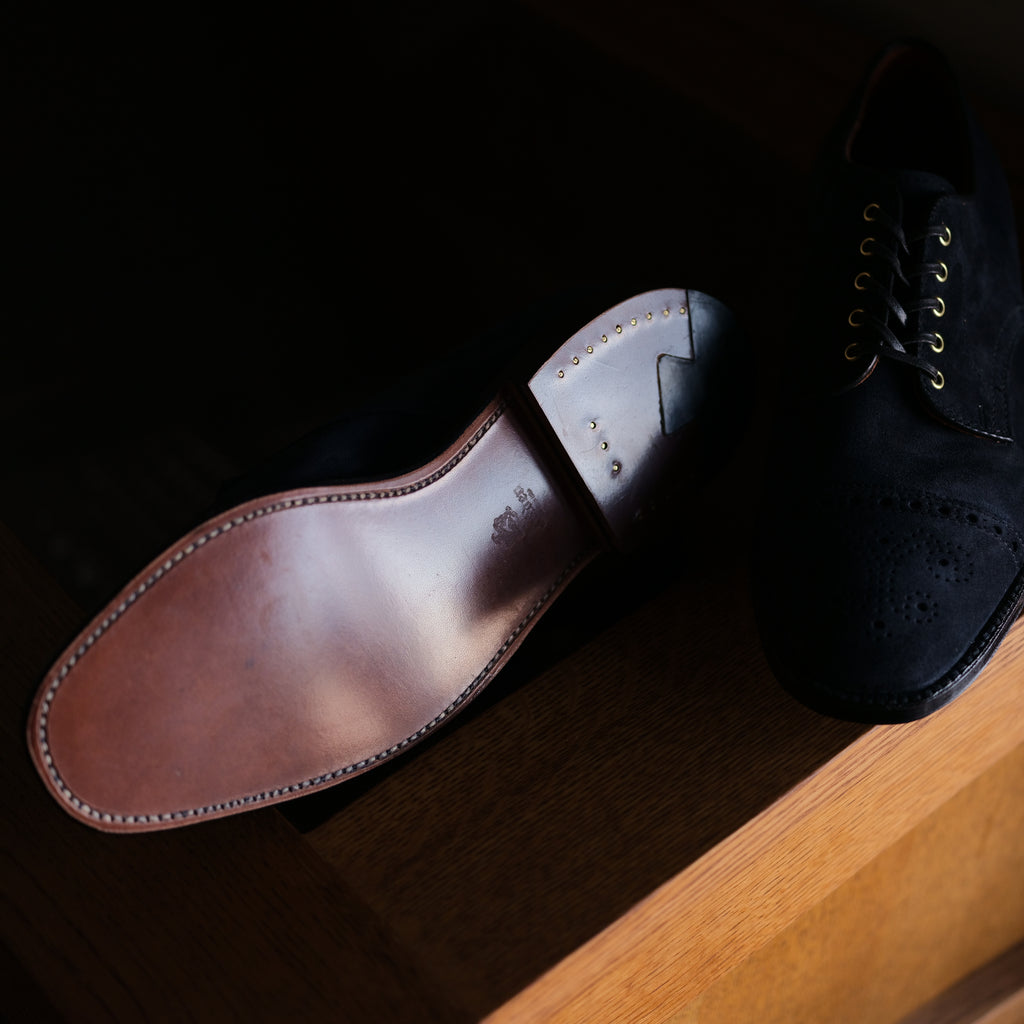 Alden x Brogue "Blue Suede Shoes"