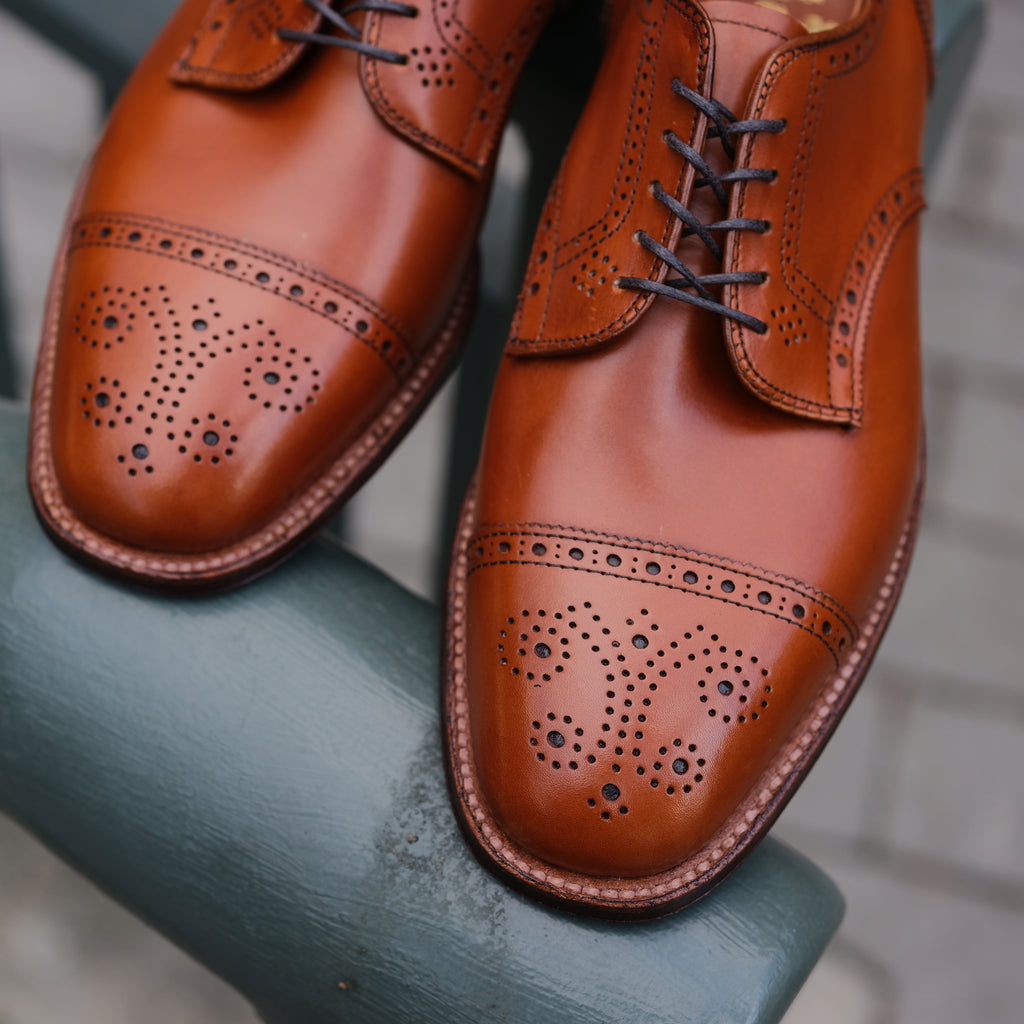 Alden x Brogue Morgan Hill Blucher