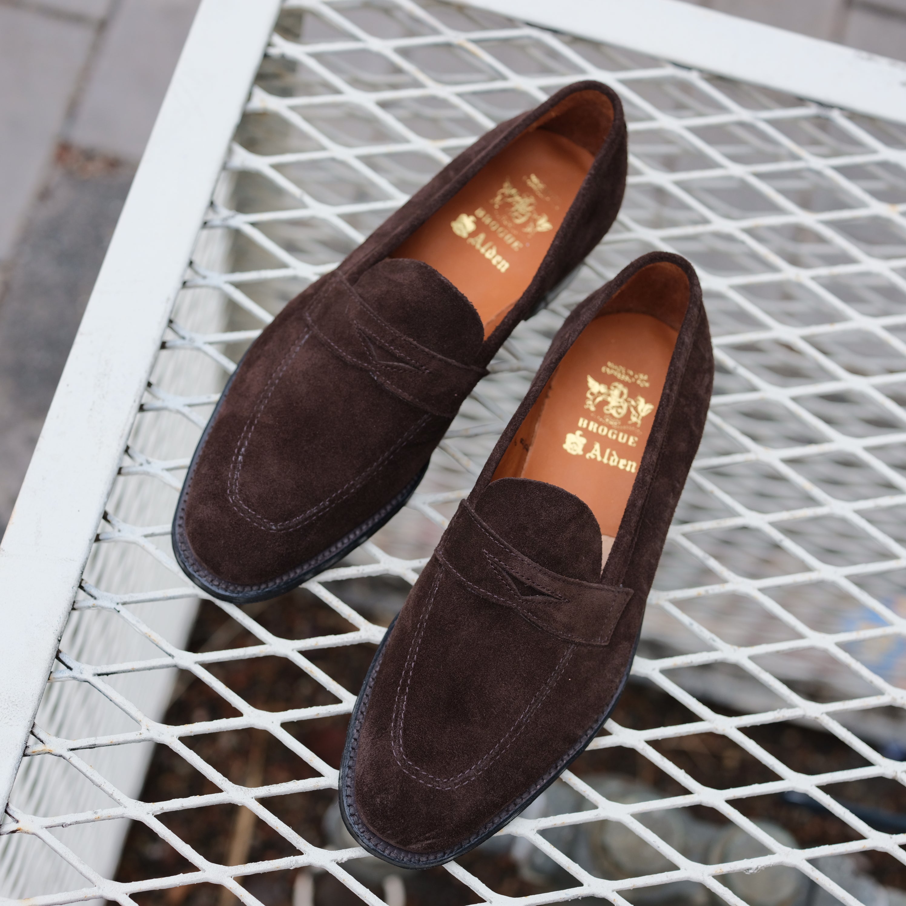 Alden x Brogue Mason Loafer (Mocha) – BROGUE