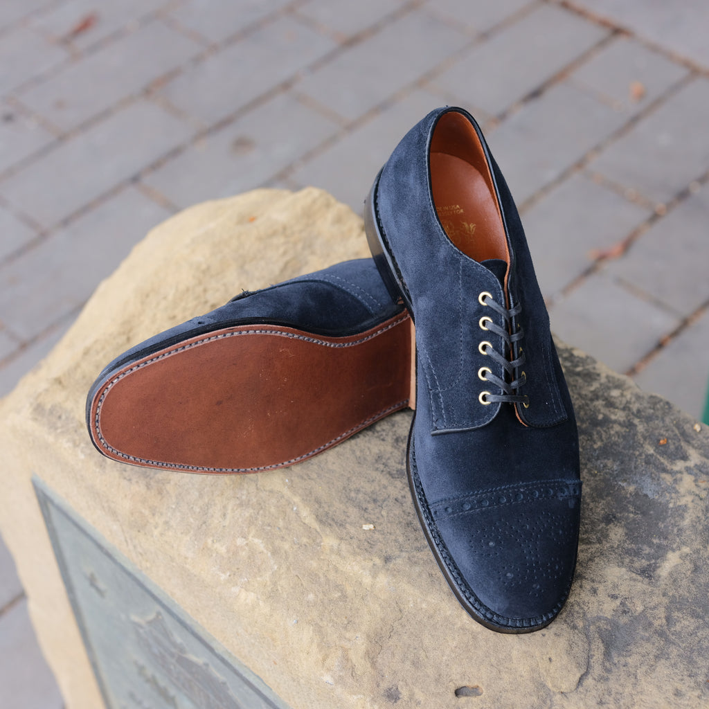 Alden x Brogue "Blue Suede Shoes"