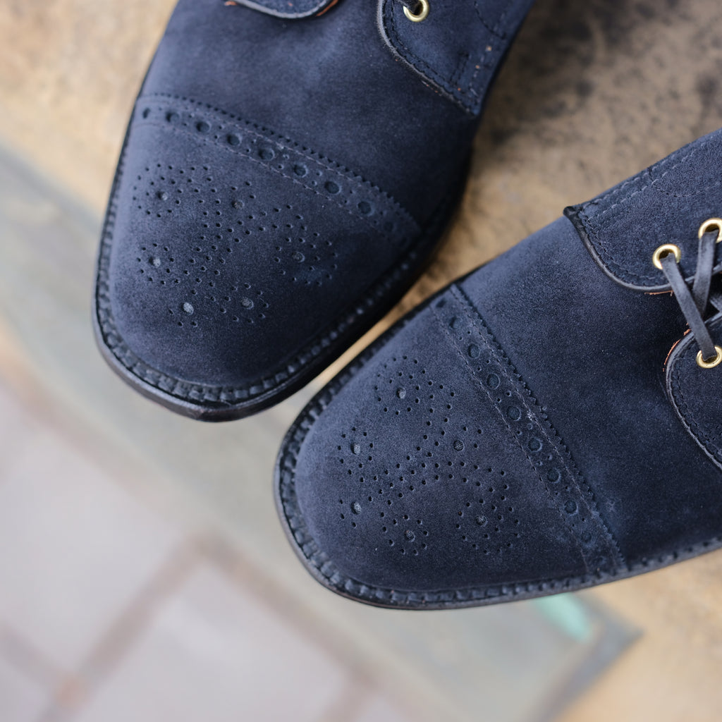 Alden x Brogue "Blue Suede Shoes"