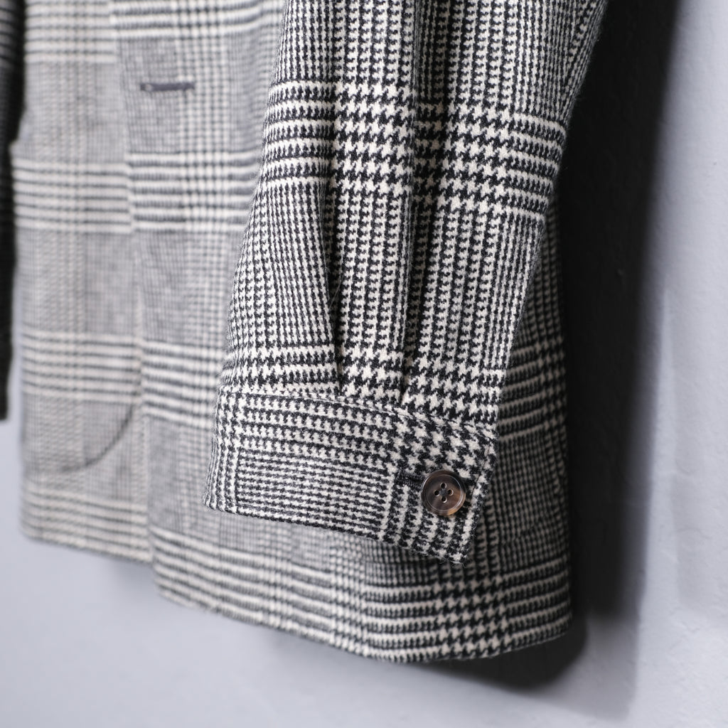 W.W.CHAN Red Gang for BROGUE Glen Plaid TEBA Jacket