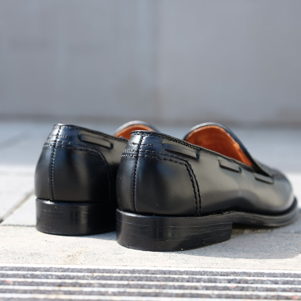 Alden x Brogue Palm Beach Loafer (Black)