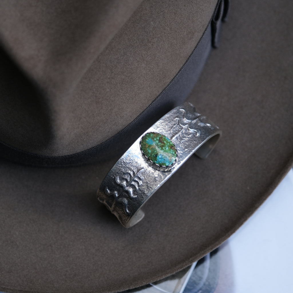Navajo Sandcast Corn Bracelet