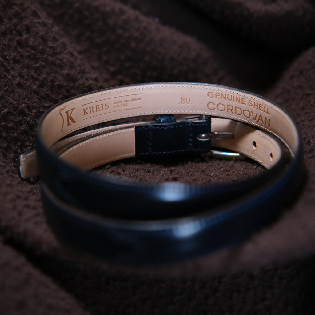 Kreis x Brogue Vintage Style 3/4'' Belt (Marine Shell)