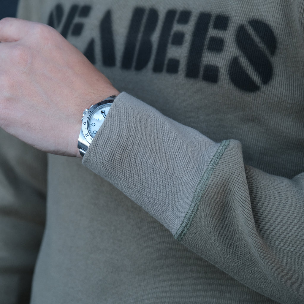 Freewheelers Crew Neck Long Sleeve "Seabees" Shirt