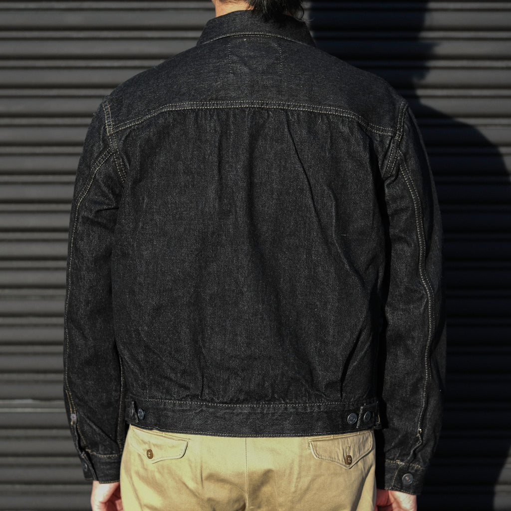 Freewheelers Lot-507B Black Denim Jacket