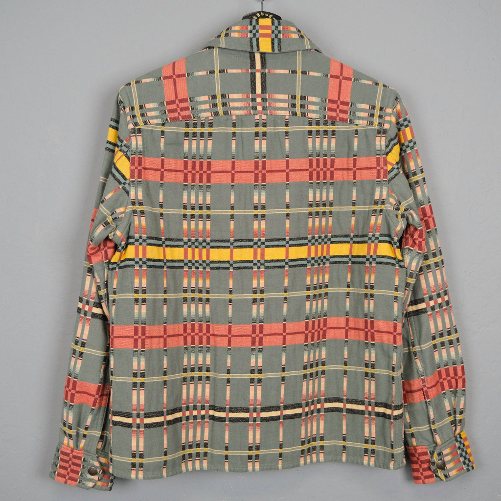 RRL Plaid Jacquard Overshirt