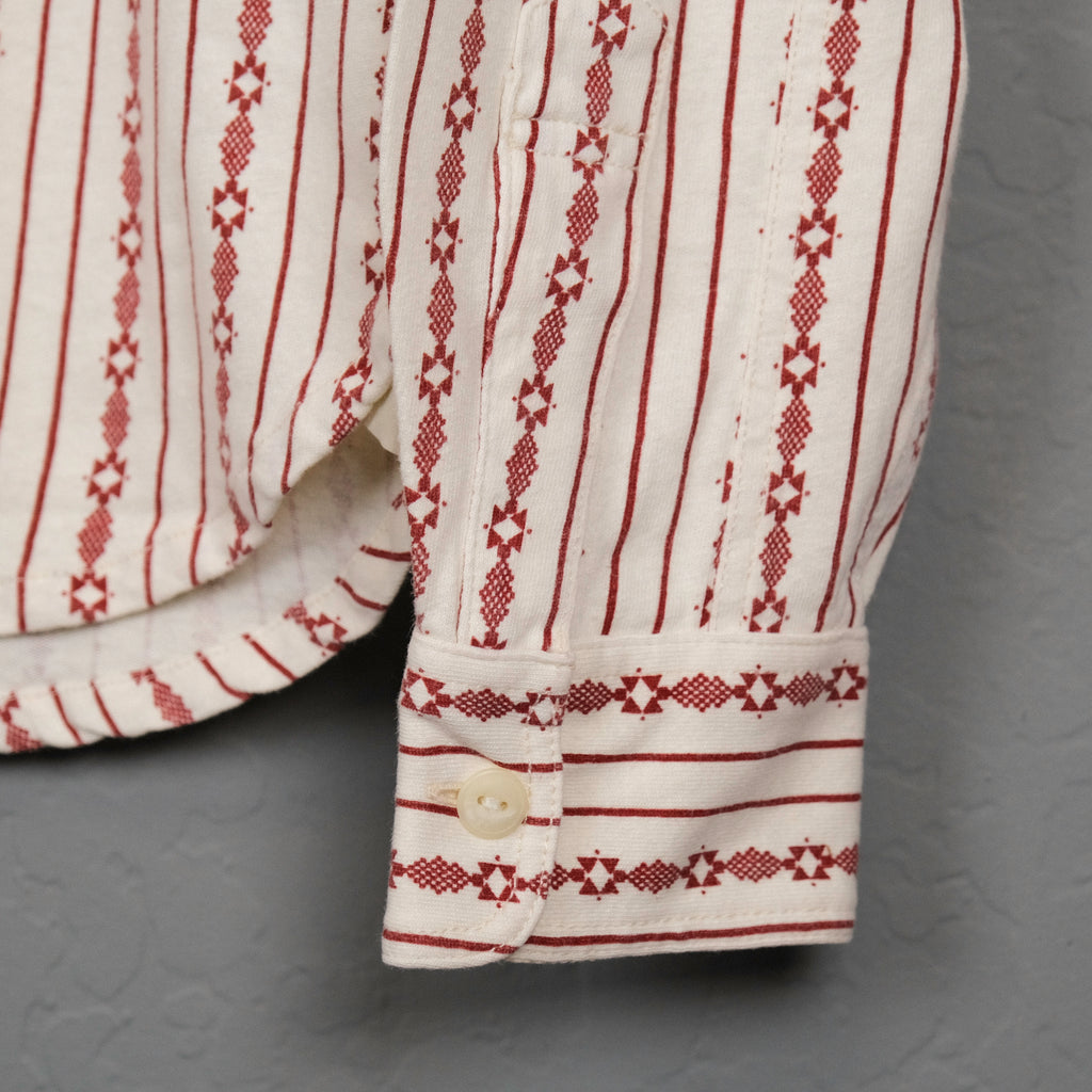 RRL Print Linen-Cotton Popover Workshirt