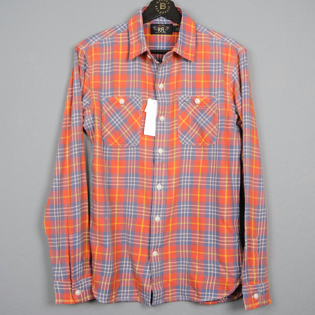 RRL Plaid Twill Workshirt