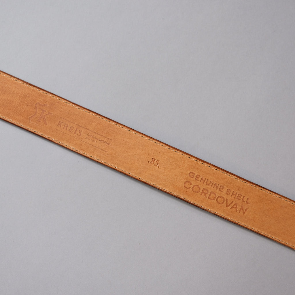 Kreis Bourbon Shell Cordovan Belt