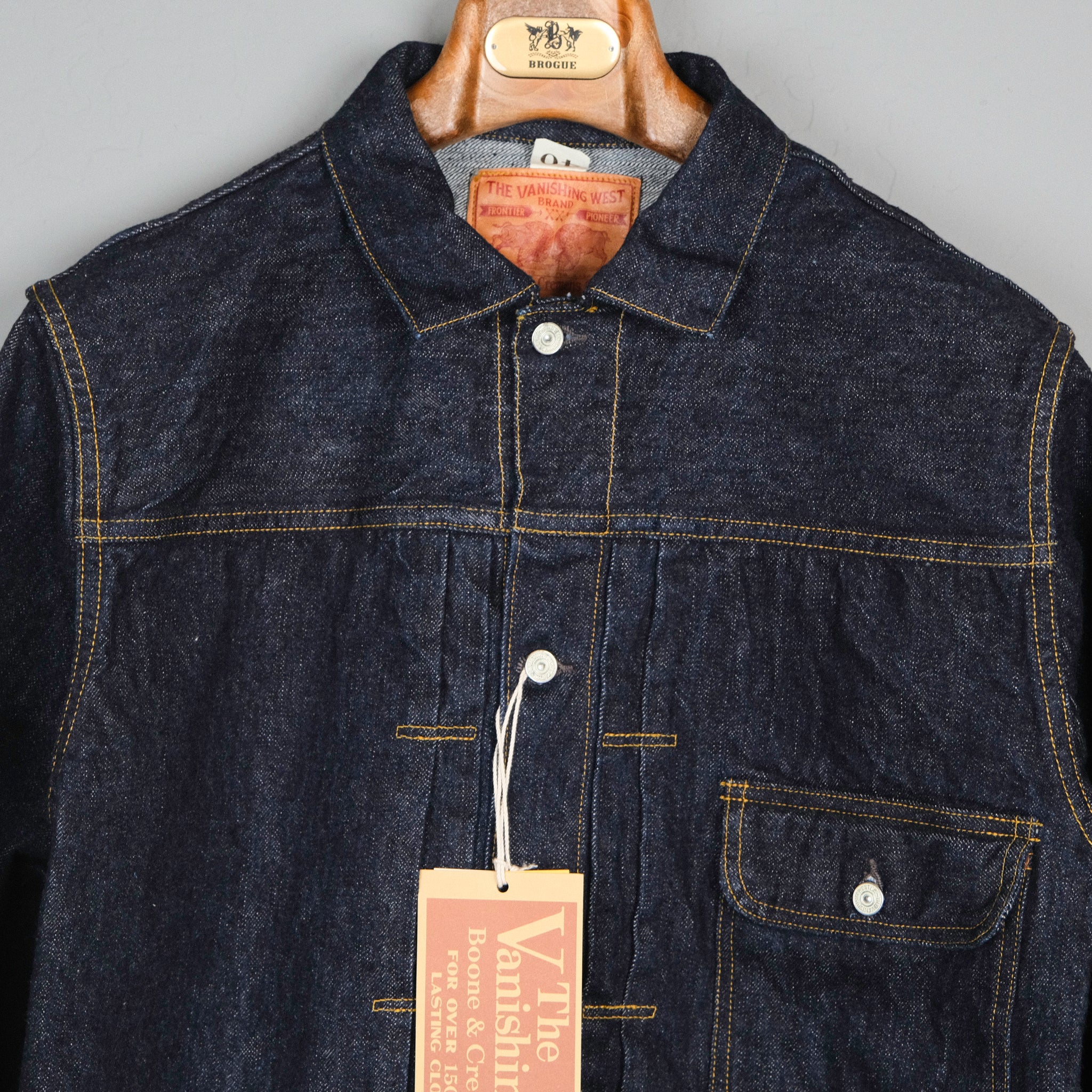 Freewheelers Lot 506XX Denim Jacket 1933 Model – BROGUE Freewheelers Lot 506XX Denim Jacket 1933 Model – BROGUE