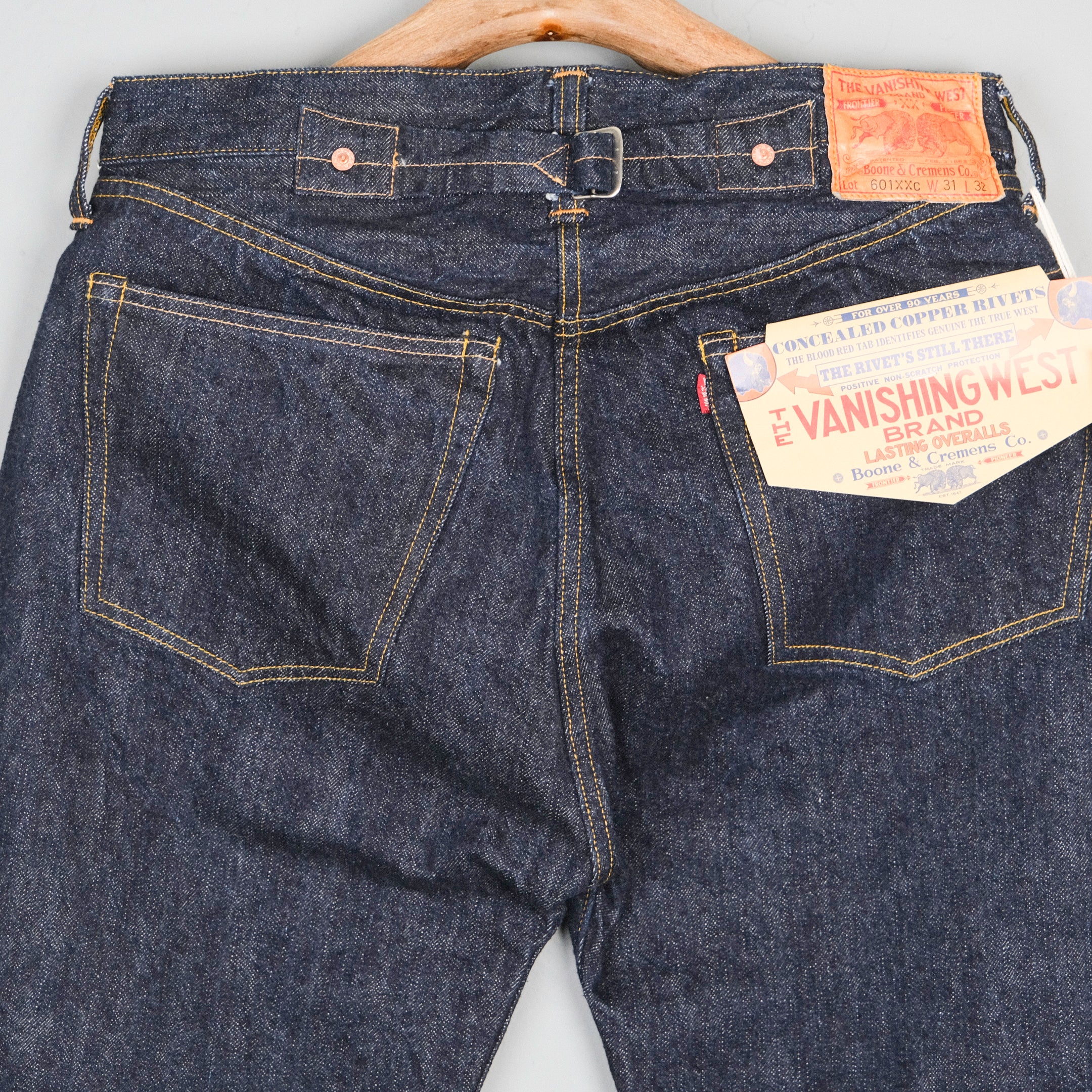 Freewheelers - The Vanishing West Lot-601XXC Denim 1937 Model – BROGUE