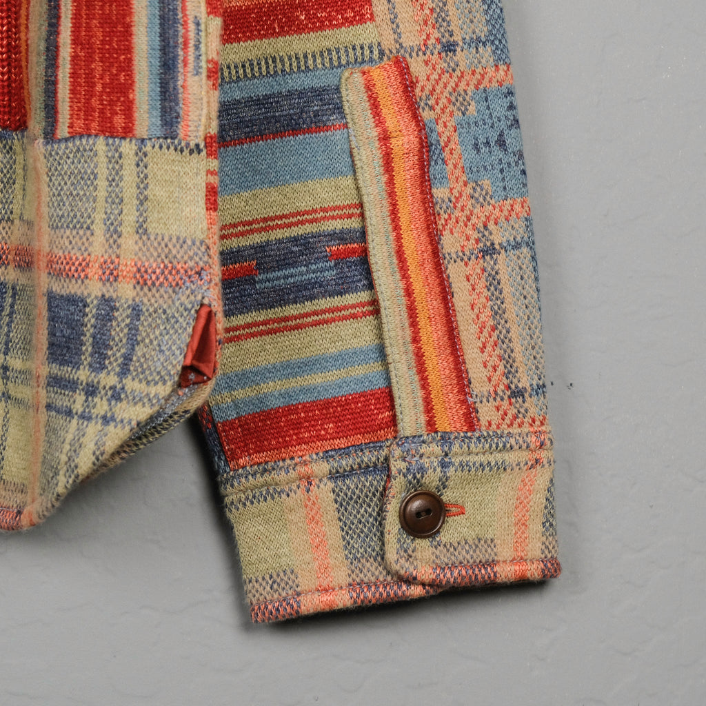 RRL Patchwork Workshirt Sweater