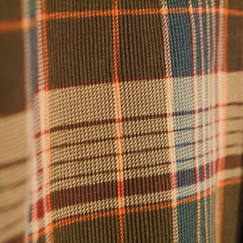 RRL Plaid-Print Corded Workshirt