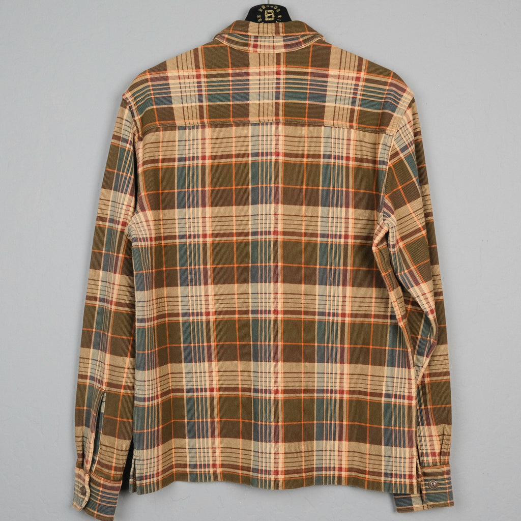 RRL Plaid-Print Corded Workshirt