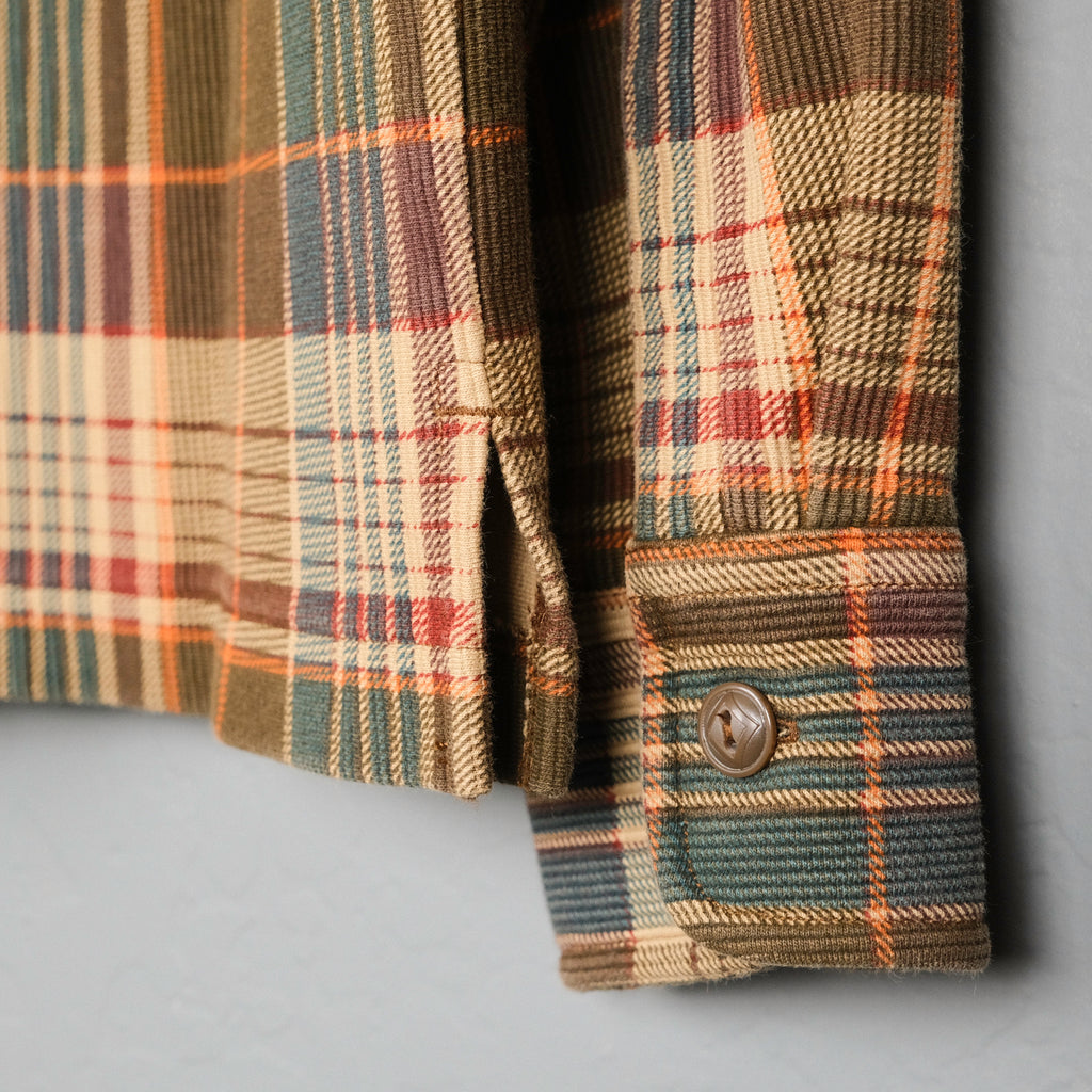 RRL Plaid-Print Corded Workshirt