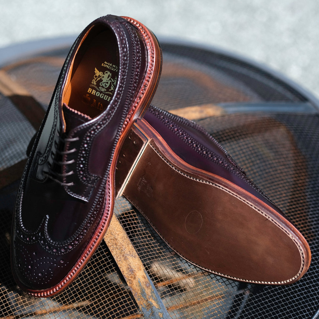 Alden x Brogue Long Wing Blucher
