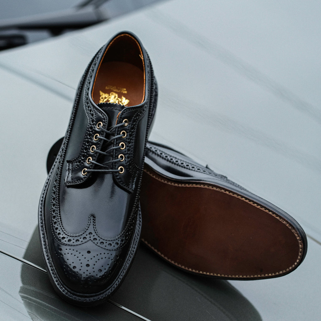 Alden x Brogue Mitsui Long Wing Blucher