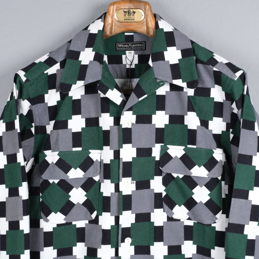 Attractions - Block Print Flannel Shirt