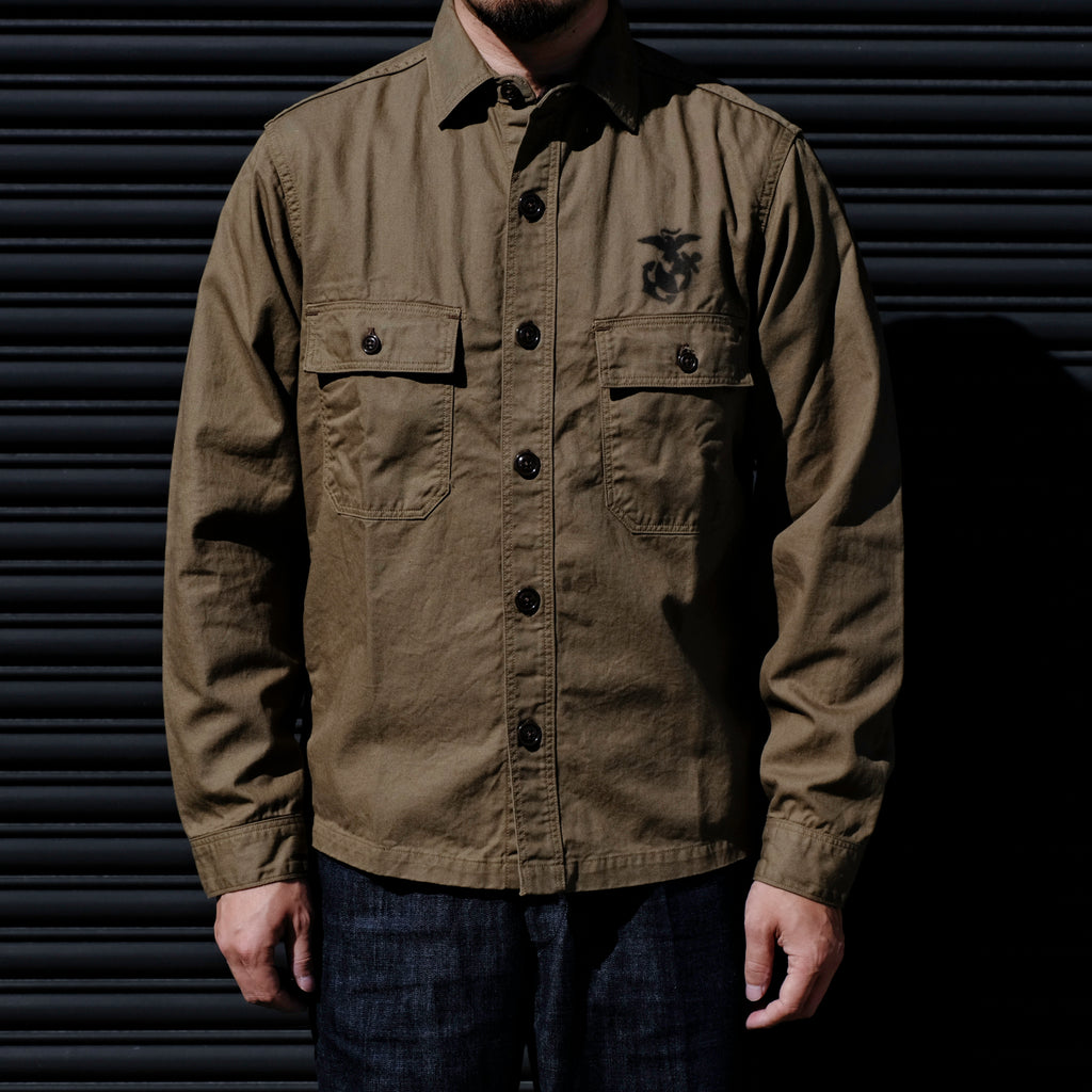 Freewheelers U.S.M.C. Devil Dog Utility Shirt