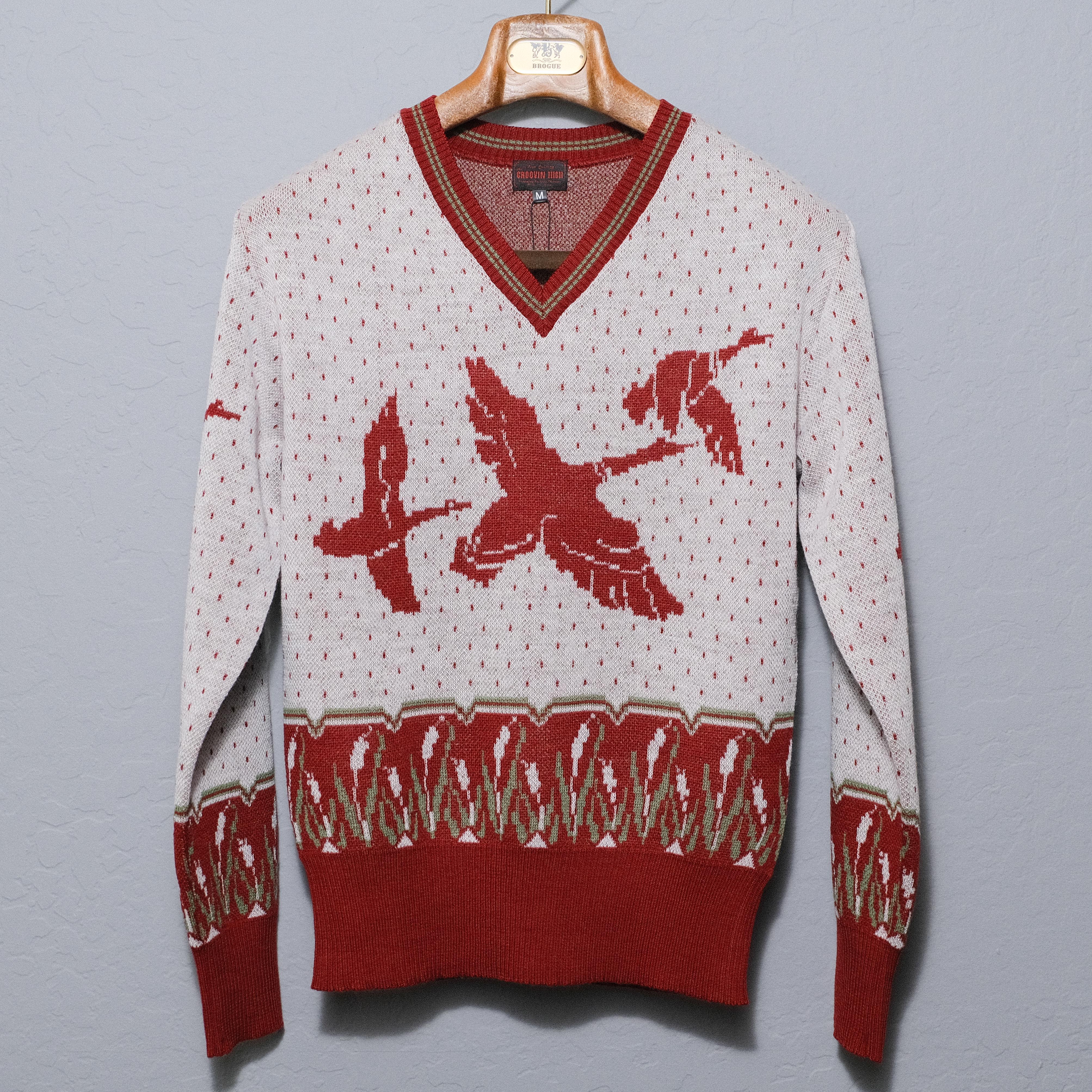 Vintage duck sweater clearance