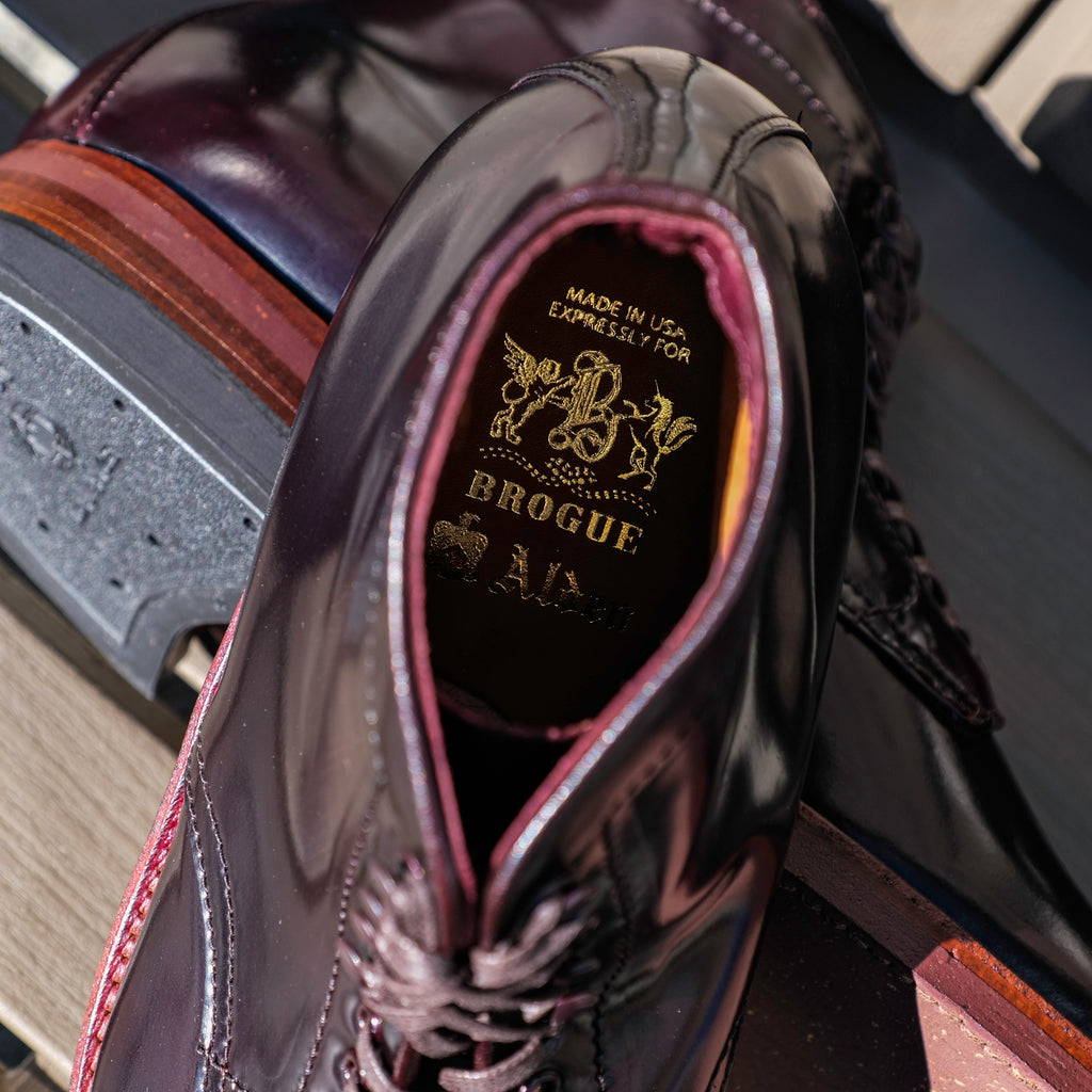 Alden x Brogue Warriors PT Boot