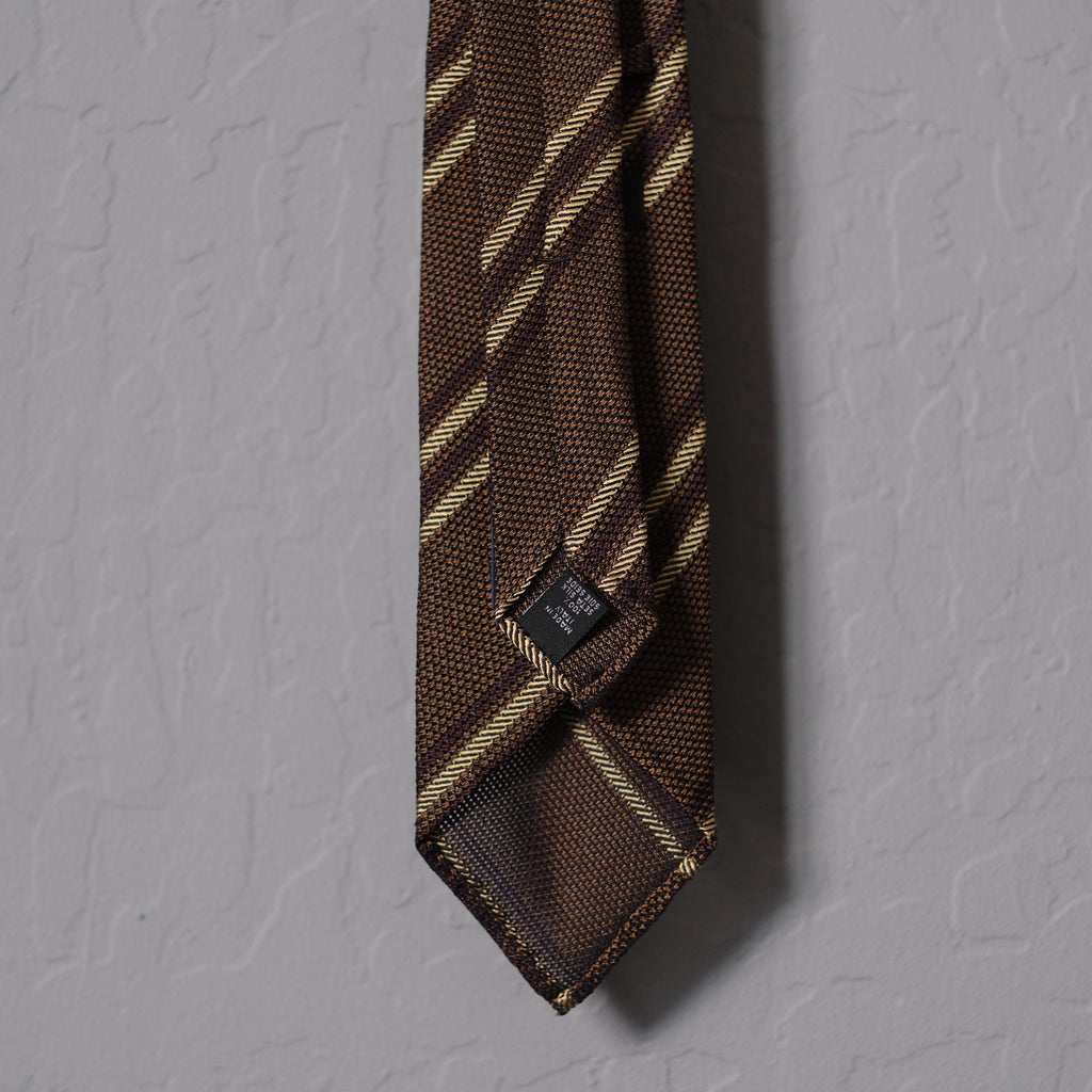 Sevenfold x Brogue - 3 Fold Untipped Tie