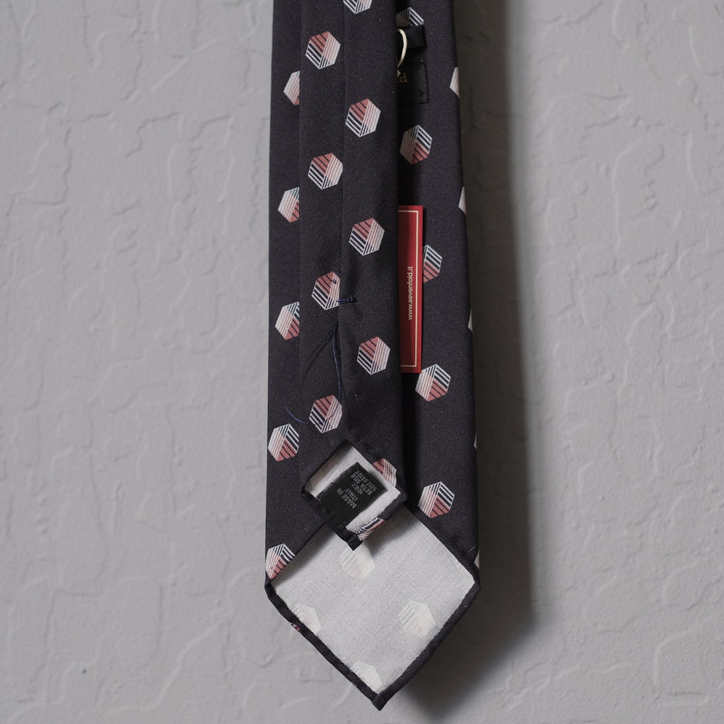 Sevenfold x Brogue - 3 Fold Untipped Tie