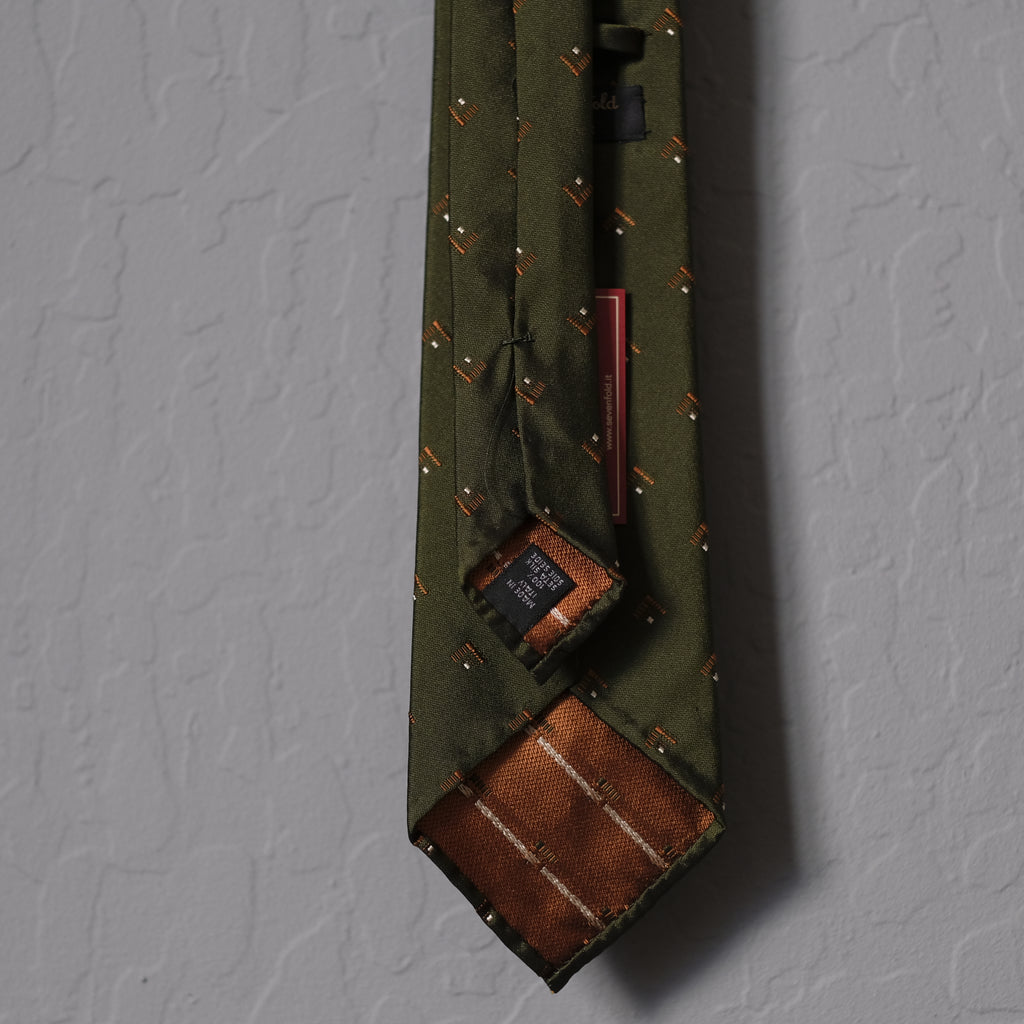 Sevenfold x Brogue - 3 Fold Untipped Tie