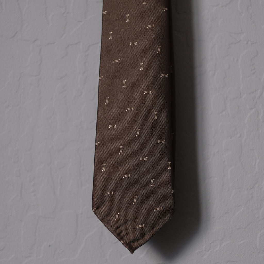 Sevenfold x Brogue - 3 Fold Untipped Tie