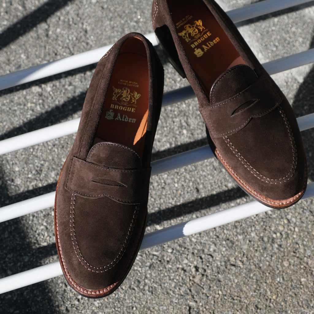 Alden x Brogue Alamo Penny Loafer