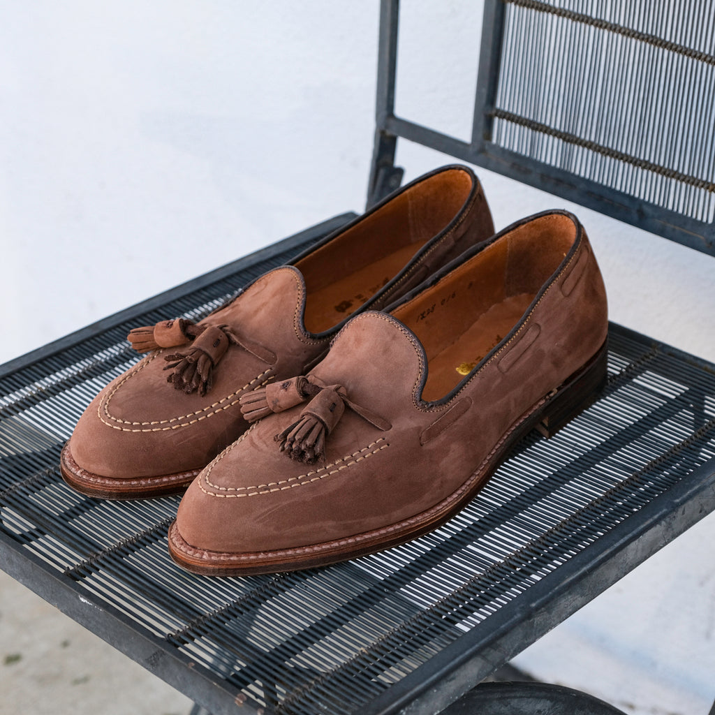 Alden x Brogue Havano Tassel Loafers