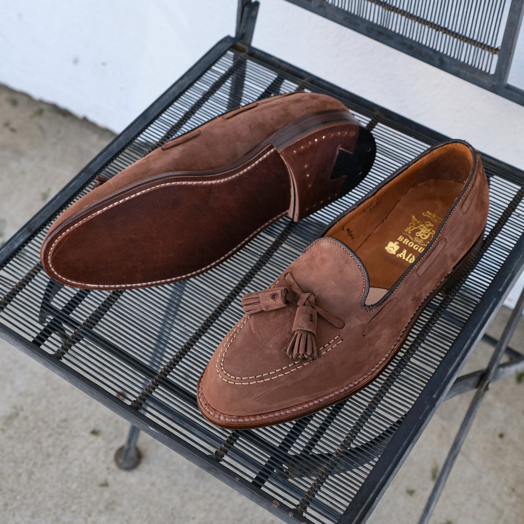 Alden x Brogue Havano Tassel Loafers